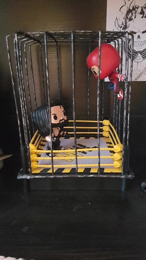 Human Spider VS Bonesaw from Spider-Man (2002) #marvel #spiderman #spiderman2002 #samraimi #humanspider #custom #custompop #custompopvinyl #fyp