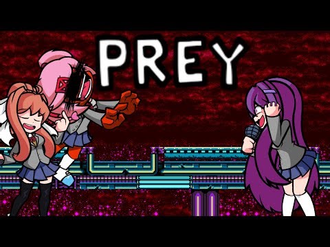 Prey But Monika, Natsuki And Yuri Sing It - FLP In The Description - Friday Night Funkin' Mods