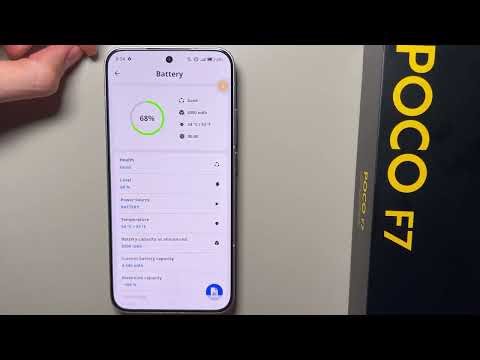 POCO F7: How to Check Battery Health & More Specific Info
