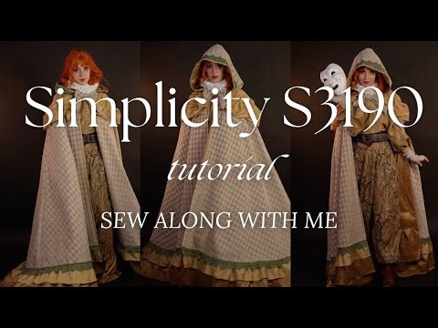 Sew Along with Raine Emery to Simplicity S3190