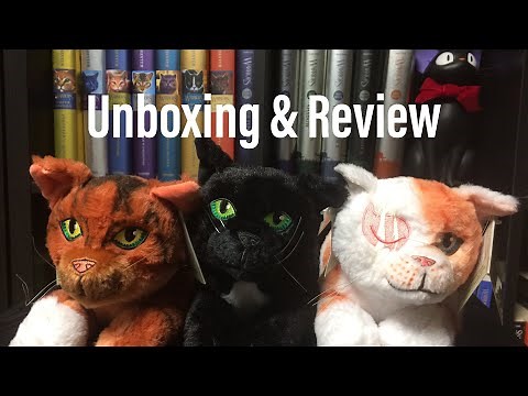 Unboxing and Reviewing Warrior Cats Plushes Wave 2