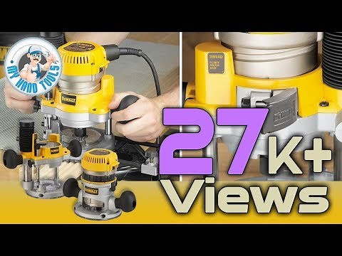 DEWALT DW618pk plunge and fixed-base variable-speed router kit review