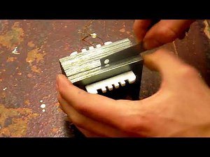 Cómo hacer un transformador (Parte 2: Construcción y pruebas)