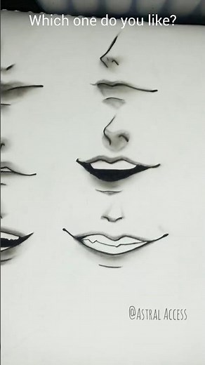 easy anime lips drawing #art #drawing #sketch #easy #lips #tutorial #trending #shorts #viral #fyp