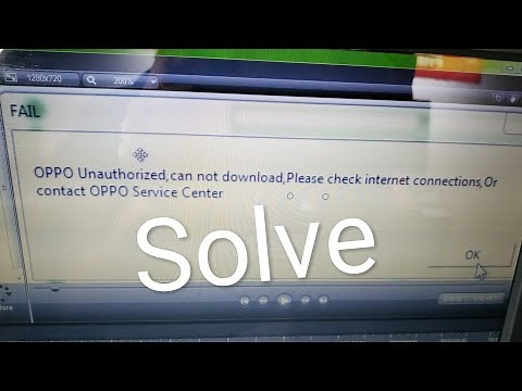 OPPO Unauthorized, can not download Problem Solve Done 1000%/ oppo CPH1729/ A83