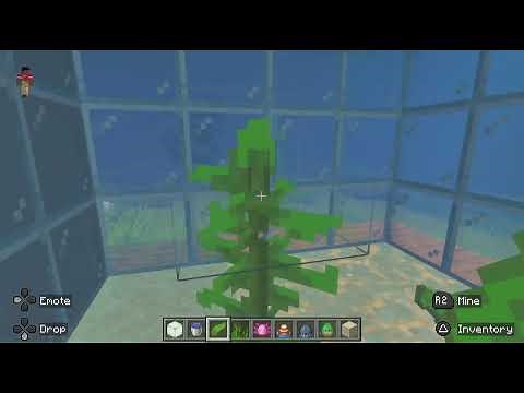 How to build a fish tank in MINECRAFT(tutorial)