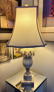 Vintage Italian Marble Lamp/alabaster Lamp/vintage Marble Lamp/stone Table Lamp/italian Marble Lamp/antique Marble Nightstand Lamp - Etsy