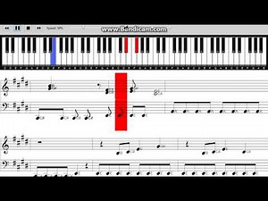 Paramore - Ain't It Fun Piano Tutorial with on screen sheet music
