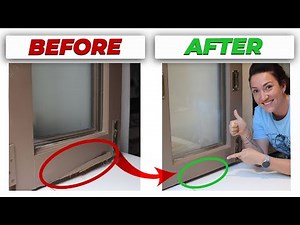 Restore Wooden Window || Painting Wooden Frames Quick & Easy