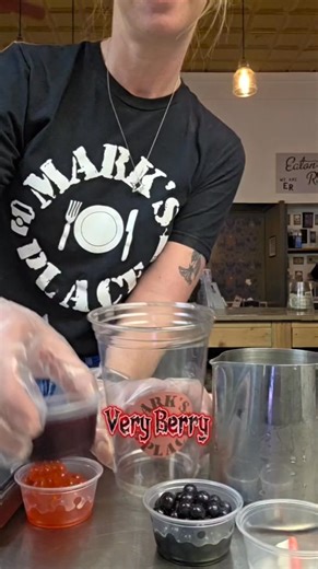 The last Halloween drink... for now!! The Very Berry Vampire Lemonade! 238 S. Main St Downtown Eaton Rapids 517-441-9156 Marksplacecafe.com | Marks Place