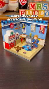 New custom unofficial Fallout inspired LEGO accessories! I love the tiny mini nuke (Purchased from @bricktactical) #customlego #falloutlego #minifig #fallout #bethesda #falloutcollector #falloutcollection #fallout3 #fallout4 #fallout76 #falloutnewvegas #crafting #videogames #gaming #collector #create #painting #gamer #bethesdagamestudios #pov #wasteland #wastelanders #gamingvibes | Mrs.Fallout