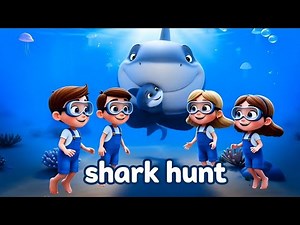 We're Going on a Shark Hunt | Kids Fun Songs | Nursey Song | Preschool