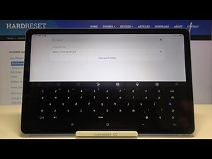 How to Change Keyboard Language on SAMSUNG Galaxy Tab S6 Lite Open Keyboard Settings