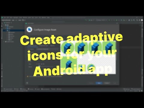 Create Android app icons using Android Studio(No 3rd party apps required)