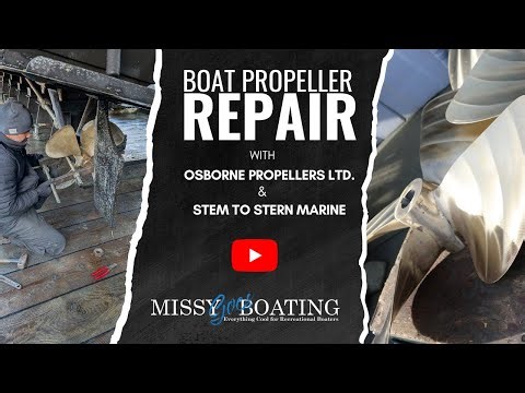 Boat Propeller Repair with Osborne Propellers