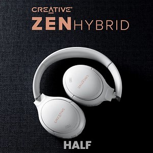 19 reactions | The Creative Zen Hybrid ANC headphones are the ultimate on-the-go companion. With a foldable design, they take up minimal space in your bag and are easy to carry around. #CreativeZenHybridANC #foldabledesign #on-the-go #TravelReady https://creative.com/ZenHybrid | Creative Labs | Facebook