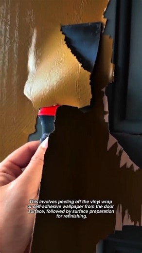How to Remove Peeling Vinyl Door Wrap Like a Pro