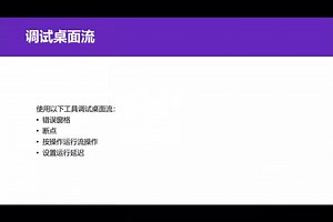 02.06.如何调试桌面流