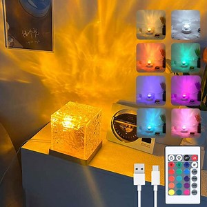 Ocean Wave Ceiling Projector,16 Colors Ocean Wave Light Projector, Water Ripple Ambient Night Light with Remote, Touch Control Aurora Projector Non-Wood for Bedroom,Room Decor,Kids Room