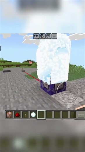infinite ender crystal explosion 💥 #minecraft #gaming #
