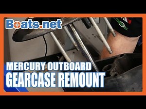 Mercury 200 Lower Unit Installation | Mercury 200 Gearcase Installation | Boats.net