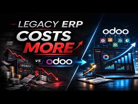 Odoo ERP vs Legacy Systems: The Hidden Cost of Falling Behind