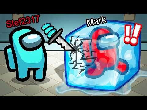 The IMPOSTOR can FREEZE CREWMATE! - Among Us