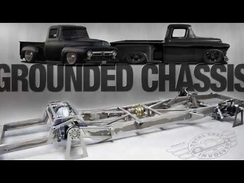 TCI Engineering New Product: Grounded Chassis for 1955-1959 Chevy & 1948-1956 Ford pickups.