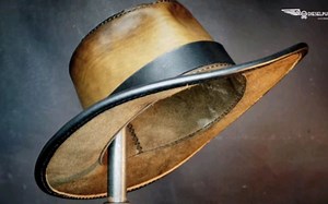 ［手工皮具］Indiana Jones Leather hat tutorial