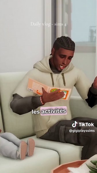 Journée quotidienne en famille - Sims 4 Vlog