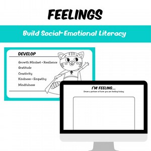 Social Emotional Learning - "I am Feeling" Worksheet