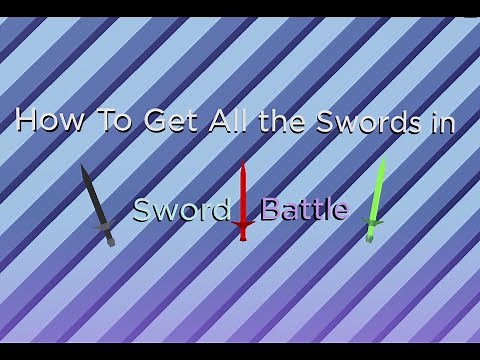 How to get all the Swords in Sword Battles (Obby Creator)