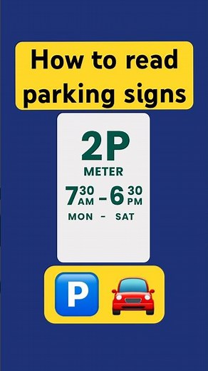 How to read parking signs 🅿️ 🚘 #roadrules #driving #car #melbourne | 🔎 RACV News and Lifestyle