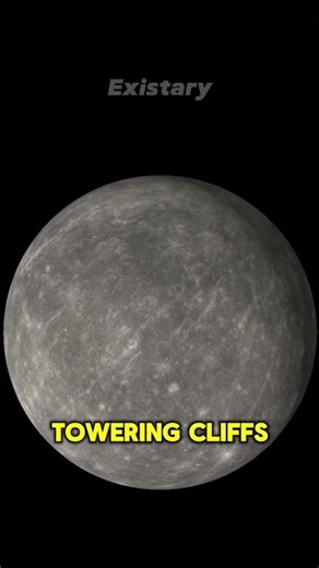 Mercury: It’s Closer to the Sun, But Colder Than You Think! #Existary #Planets #Mercury #SolarSystem