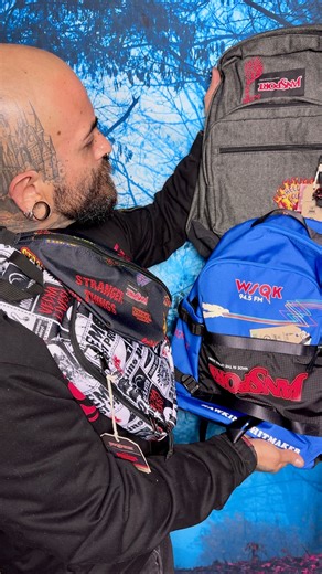 TheHawkinsReporter on Instagram: "JanSport X Stranger Things Ready for your next big adventure? Well @jansport has got you covered with these @strangerthingstv bags! With different styles to choose from which will you be exploring Hawkins in? From Hawkins Post to WSQK, and even Hellfire that will live forever!! These bags are sure to be gone to the Upside Down forever! GET YOURS TODAY!!! Thank you @jansport for these awesome bags!! 🎒 @strangerthingstv @strangerthings.things @rossduffer @netflix