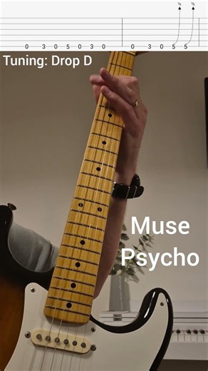Psycho - Muse Guitar Tab