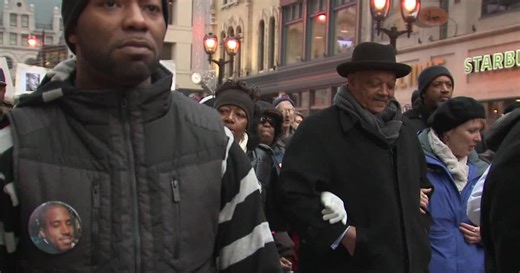 Jesse Jackson remembered by Dontre Hamilton's family in fight for justice