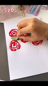 547K views · 612 reactions | Painting with Nature's Palette: a creative blogger uses unconventional tools like beetroots and leaves to paint a stunning, romantic rose bouquet. 朗 : xiaohongshu-爱画画 #NaturalArt #UnusualMedia #FlowerArt #CreativeInspiration | Fantastic China | Facebook