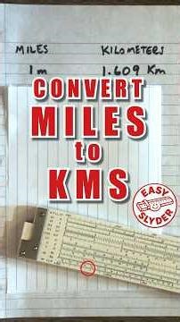 Slide Rule Conversions