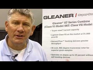 Gleaner SuperSeries Combine Overview