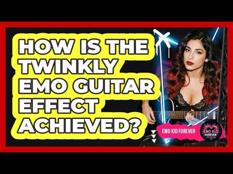 How Is The Twinkly Emo Guitar Effect Achieved?