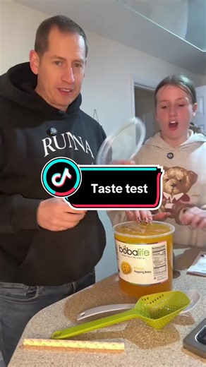 Boba bubble taste test 👅. #dealdrops #tiktokmademebuyit #bobatea #bobabubble #tastetest