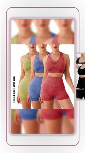 Yoga Set Gym Shorts Women Sport Bras Brassiere Workout Tops for Women Yoga Clothes Fitness Leggin...