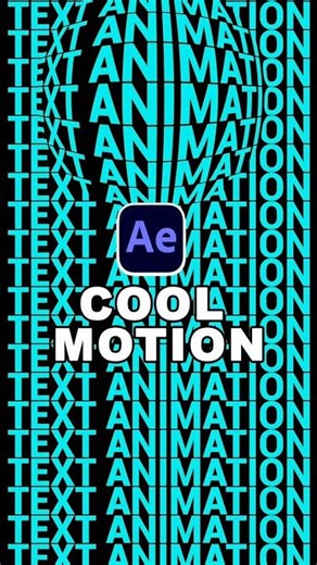 Cool Wavy Text Animation | Motion Graphics Effect
