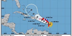This Is Hurricane Maria’s Predicted Path (So Far)
