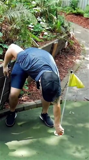 Mini Golf Trick Shots Can This Ball Make It !