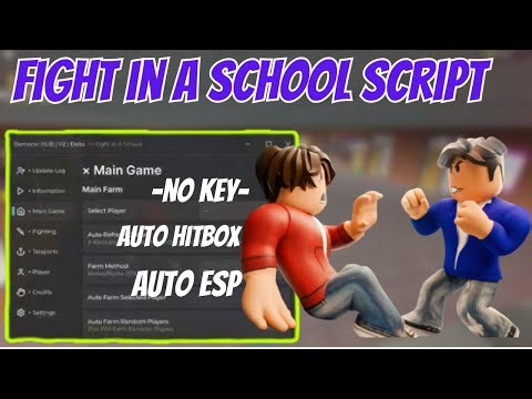 Fight In A School — 2025 Script Walkthrough (Demo) + Community Warning