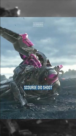 Scourge shot Nightbird in TF: Rise of the Beasts #scourge #transformers #rotb