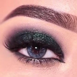 212K views · 2.4K reactions | Green Smokey Glam Eye Makeup  | Learning with Shilpa | Facebook