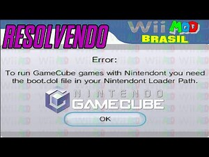 (11) Resolvendo ERRO ao iniciar jogos de GameCube "loader Path"